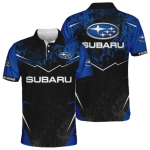 Subaru Exclusive Logo Men's Polo Shirt 2026 Customize Name