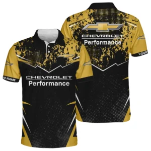 Chevrolet Camaro Exclusive Logo Men's Polo Shirt 2026 Customize Name