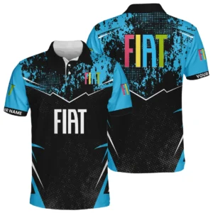 Fiat Exclusive Logo Men's Polo Shirt 2026 Customize Name