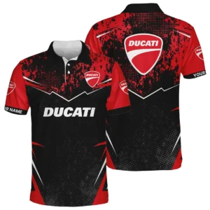 Ducati Motor Men's Polo Shirt 2026 Customize Name