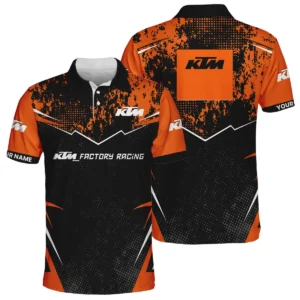 Red Bull KTM Factory Racing Men's Polo Shirt 2026 Customize Name