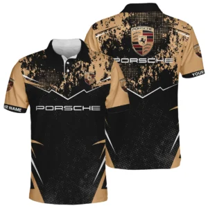Porsche Men's Polo Shirt 2026 Customize Text