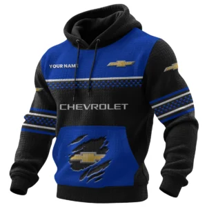 Chevrolet Waffle Knit Pullover Hoodie 2026 Limited Personalized Name