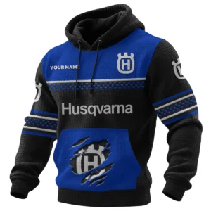 Husqvarna Waffle Knit Pullover Hoodie 2026 Limited Personalized Name