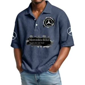 Mercedes-Benz Trucks Waffle Polo Shirt 2026 Limited