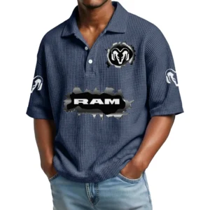 Ram Trucks Waffle Polo Shirt 2026 Limited