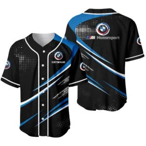 BMW M Motorsport Racing Baseball Jersey 2026 Limited Customize Name