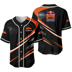 Red Bull KTM Factory Racing Baseball Jersey 2026 Limited Customize Name