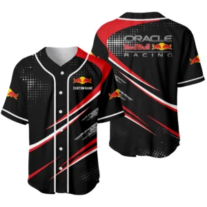 Oracle Red Bull Racing Baseball Jersey 2026 Limited Customize Name