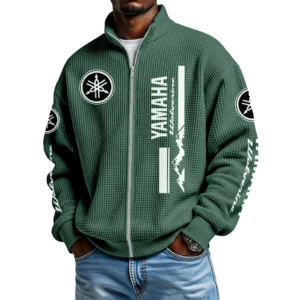 Yamaha Wolverine Men's Waffle Knit Full-Zip Long Sleeve Sweatshirt 2026 Limited