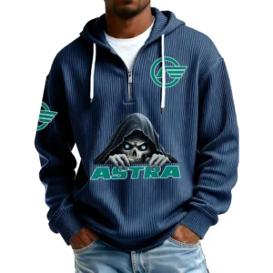 Astra Trucks Men's Corduroy Quarter Zip Hoodie