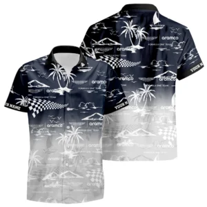 Aston Martin Racing Hawaiian Shirt 2026 Limited Premium Crinkle Textured Custom Name