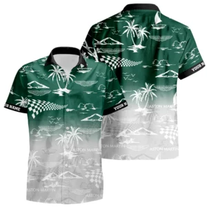 Aston Martin Hawaiian Shirt 2026 Limited Premium Crinkle Textured Custom Name