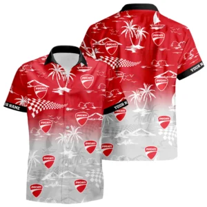 Ducati Motor Holding Hawaiian Shirt 2026 Limited Premium Crinkle Textured Custom Name