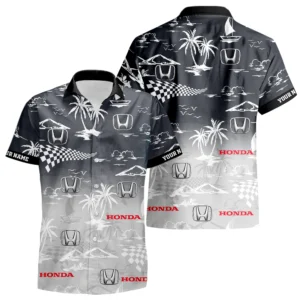 Honda Hawaiian Shirt 2026 Limited Premium Crinkle Textured Custom Name
