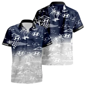 Hyundai Hawaiian Shirt 2026 Limited Premium Crinkle Textured Custom Name