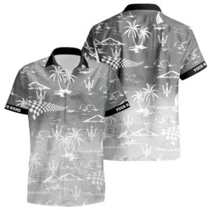 Maserati Hawaiian Shirt 2026 Limited Premium Crinkle Textured Custom Name