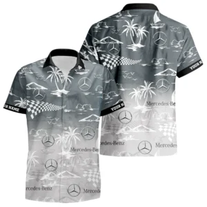 Mercedes Benz Hawaiian Shirt 2026 Limited Premium Crinkle Textured Custom Name