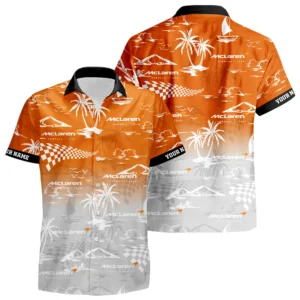 McLaren Racing Hawaiian Shirt 2026 Limited Premium Crinkle Textured Custom Name