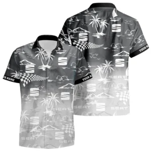 Seat Car Hawaiian Shirt 2026 Limited Premium Crinkle Textured Custom Name