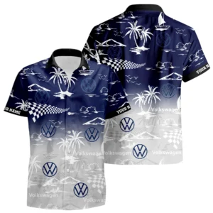 Volkswagen Hawaiian Shirt 2026 Limited Premium Crinkle Textured Custom Name