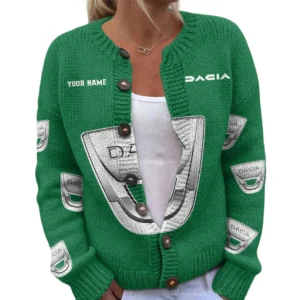 Dacia Women's Knitted Sweater Customize Name