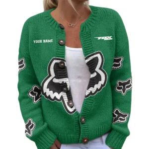 Fox Racing Women's Knitted Sweater Customize Name