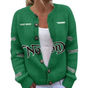 Norton Women's Knitted Sweater Customize Name