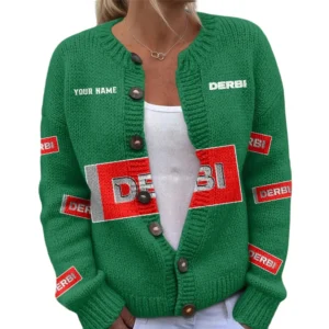 Derbi Women's Knitted Sweater Customize Name