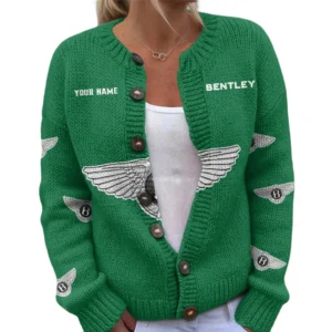 Bentley Women's Knitted Sweater Customize Name