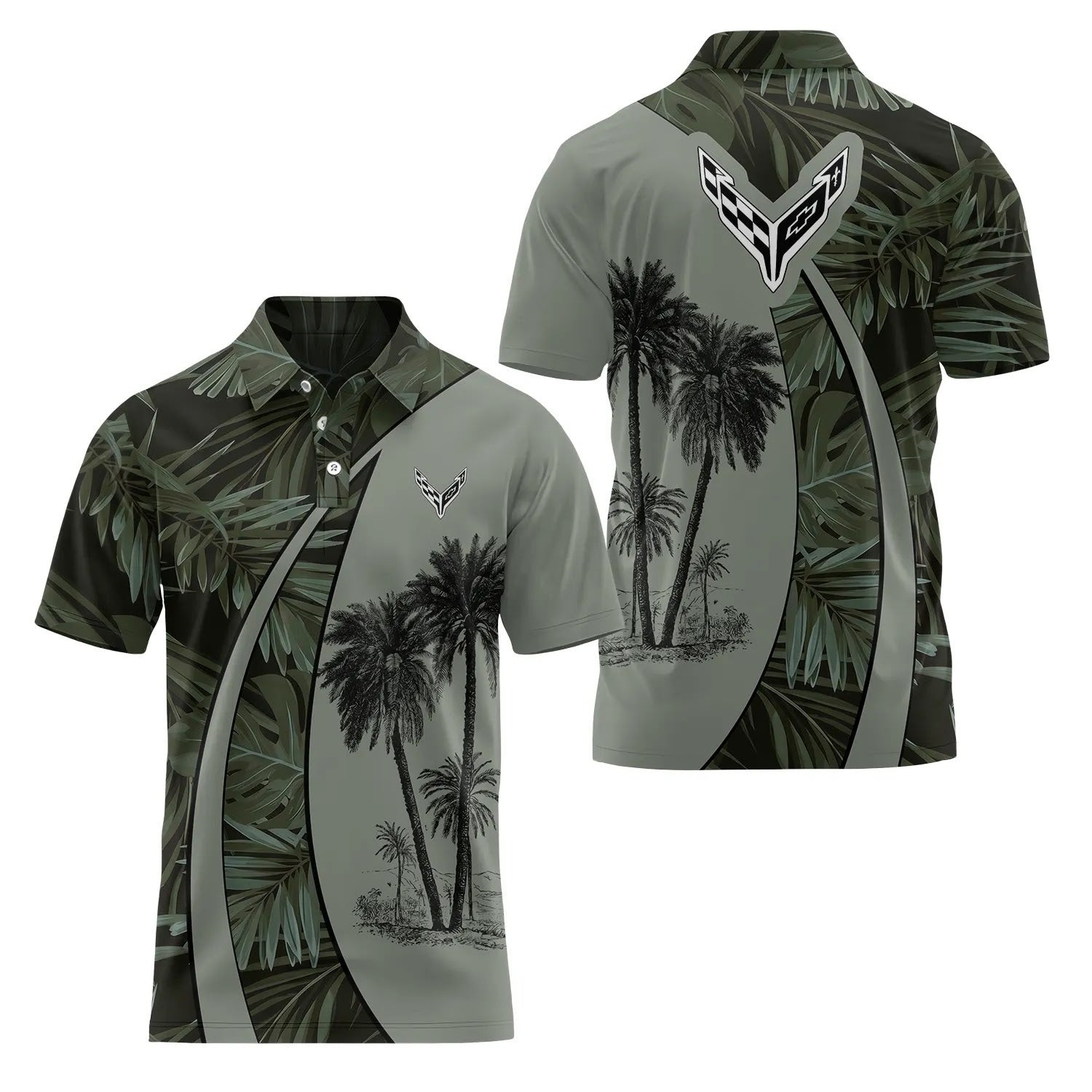 Corvette Men’s Premium Polo Shirt Design Limited 2026 Corvette Men's Premium Polo Shirt Design Limited 2026